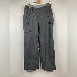 686 Manual Standard Snowboard Pants, Thermal Level 4, Size Small, Gray